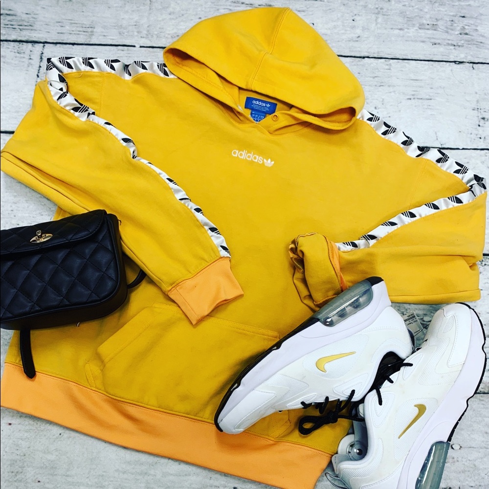 Yellow hoodie